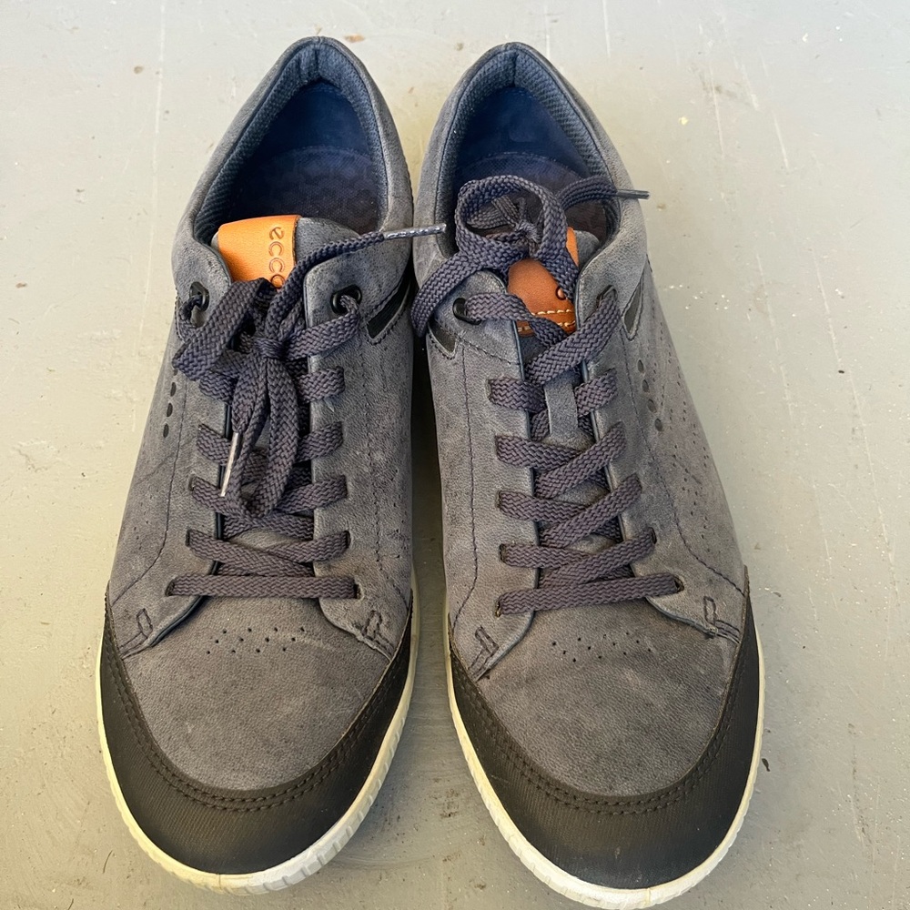Ecco Men's Blue Golf Sneakers